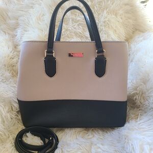 Kate Spade Laurel Way Evangelie Handbag Almonde/Black